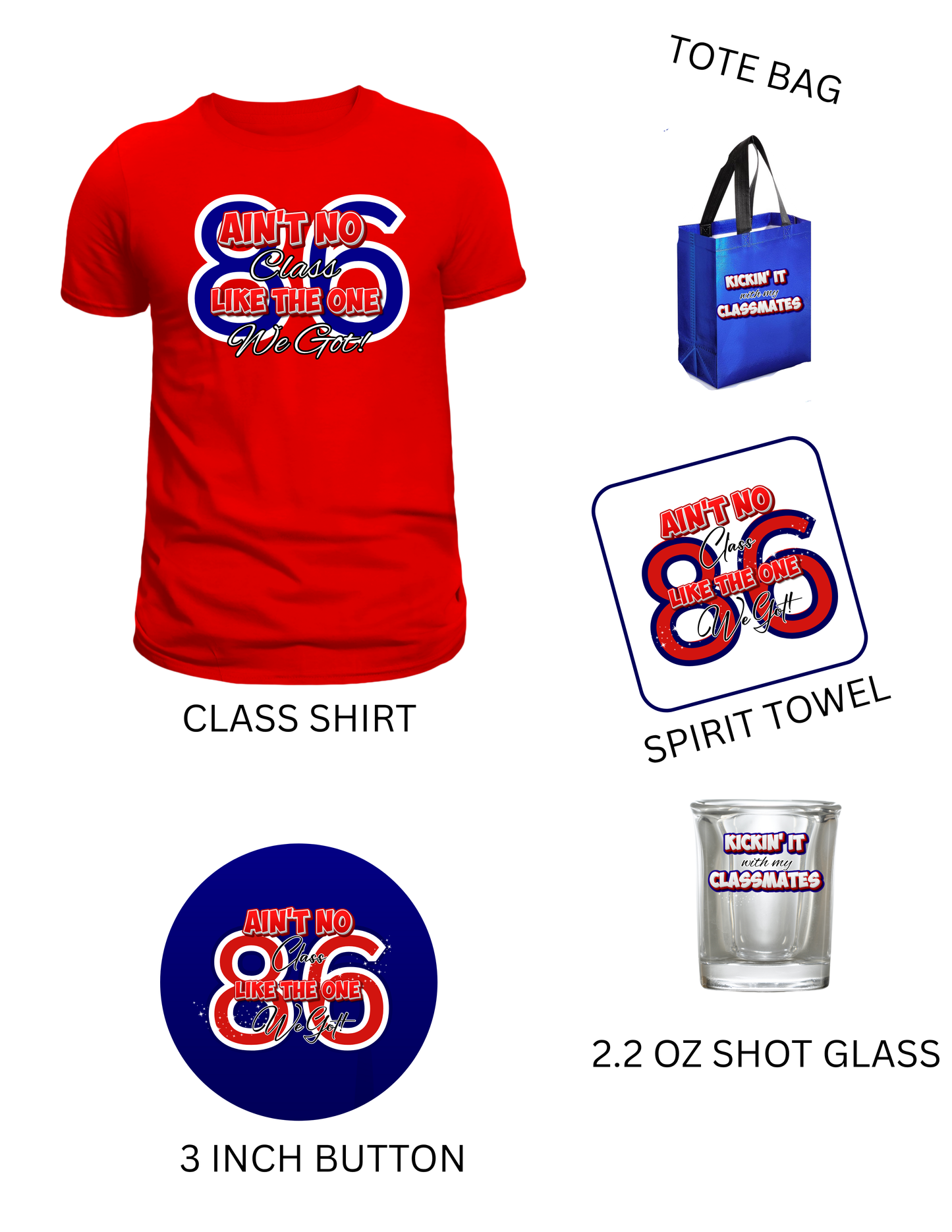 Westover High Class of '86 Bundle